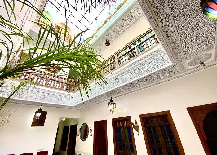 努哈尔摩洛哥传统庭院